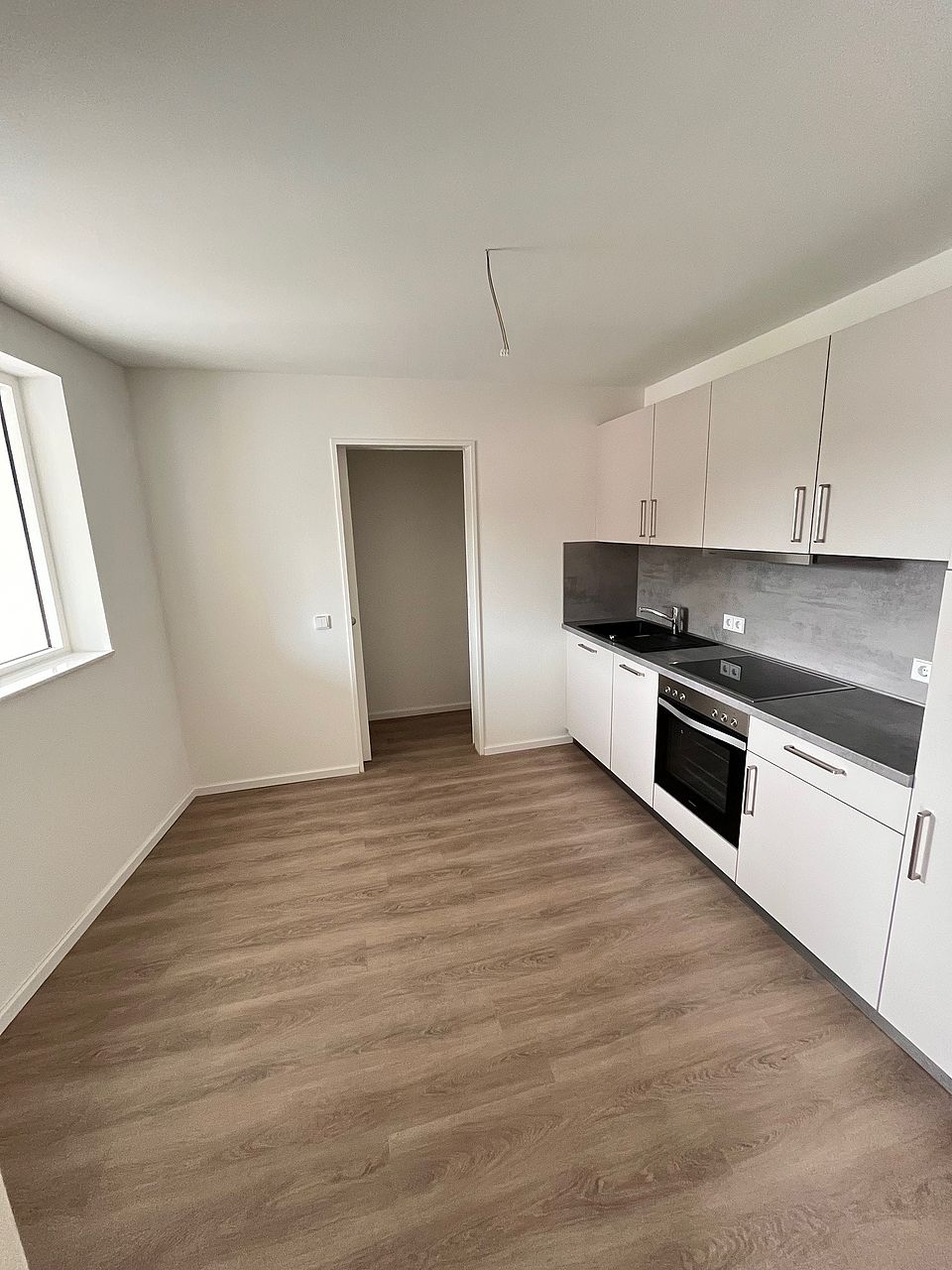 Küche in der seniorengerechten Wohnung in Henstedt Ulzburg.