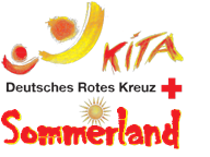 Logo der DRK Kita Sommerland.